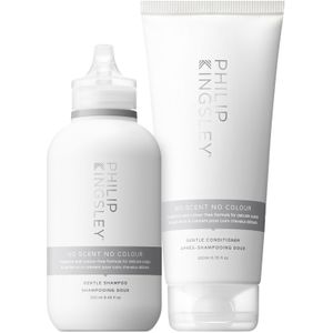Philip Kingsley No Scent No Colour Shampoo 250ml and Conditioner 200ml Duo