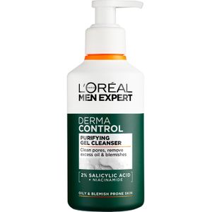 L'Oréal Men Expert Derma Control Purifying Cleansing Gel with 2% Salicylic acid + Niacinamide 260ml