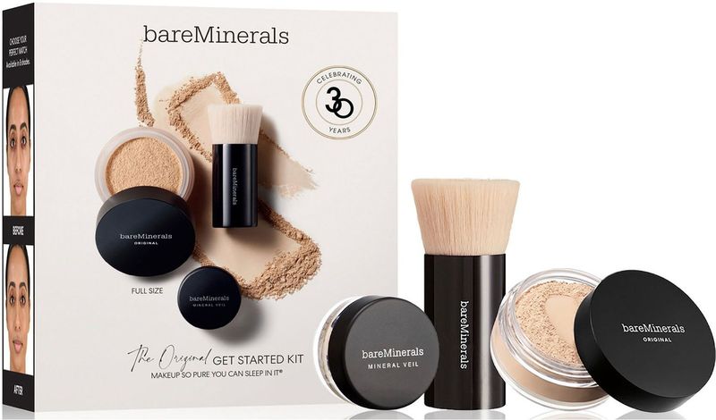bareMinerals - The Original Get Started Kit - Gezichtsmake-up Set - Medium Beige - 1 st