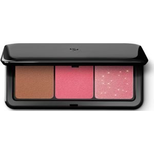 KIKO Milano - Multi Finish Trio Blush & Bronzer Palet - 7 g - 03 Pink