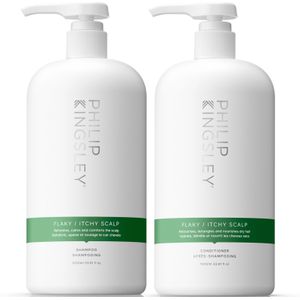 Philip Kingsley - Flaky Itchy - Shampoo en Conditioner - 1000ml - Voor Droge Hoofdhuid