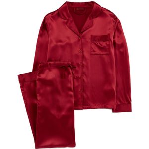 ESPA Silk Pyjamas - Claret Rose - S