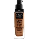 NYX Professional Makeup Wedding Can't Stop Won't Stop Full Coverage Foundation 30 ml 26 - WARM CARAMEL