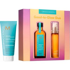 Moroccanoil Hair and Body Shine - Treatment Original 100ml + Night Body Serum 50ml + Intense Hydrating Mask 75ml