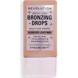 Makeup Revolution - Bright Light Bronzing Drops - Vloeibare Bronzer - Tint Bronze - 23 ml
