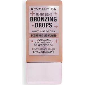 Makeup Revolution - Bright Light Bronzing Drops - Vloeibare Bronzer - Tint Bronze - 23 ml