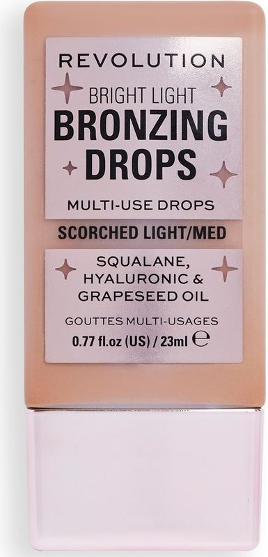 Makeup Revolution - Bright Light Bronzing Drops - Vloeibare Bronzer - Tint Bronze - 23 ml