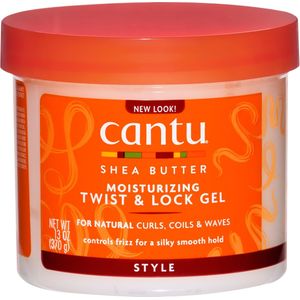 Cantu Sheaboter voor Natuurlijk Haar Hydraterende Twist & Lock Gel 370 g