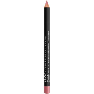 NYX Professional Makeup Suede Matte Lipliner (Verschillende Tinten) - Tea & Cookies - Deep Pale Pink