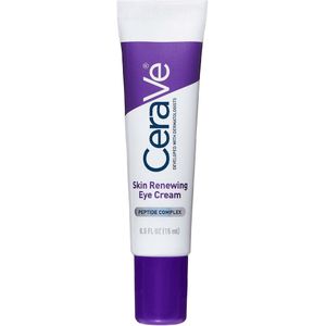 CeraVe Skin Renewing Eye Cream with Peptide Complex & Caffeine for Brighter Smoother Eyes 15ml