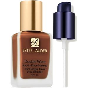 Estee Luader Double Wear Stay-in-Place Makeup With Makeup Pump Bundle (Various Shades) - 6N1 Mocha