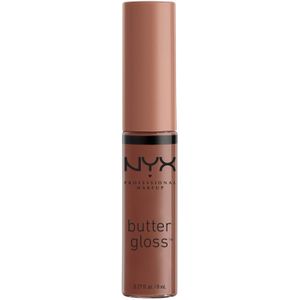 NYX Professional Makeup Butter Gloss (Verschillende Tinten) - Ginger Snap - Chocolate Brown