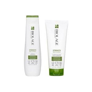 Biolage Professional Strength Recovery Vegan Cleansing Shampoo and Conditioner Duo for Damaged Hair