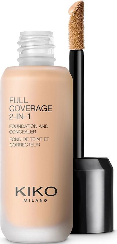 KIKO - 2-in-1 Foundation - Full Coverage - Romige Textuur - Matte Finish