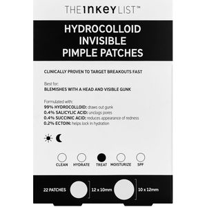 The INKEY List Onzichtbare Puistjespleisters met Hydrocolloïde