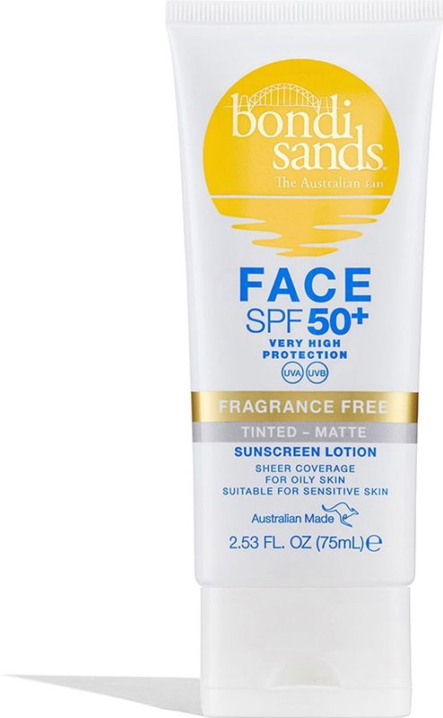 BONDI SANDS - Sunscreen Face Lotion SPF 50+ F/F Matte Tinted