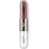 KIKO Milano Unlimited Double Touch 121 | Vloeibare lippenstift in 2 stappen, glanzende finish. Blijft tot 12 uur zitten. Gekleurde, no transfer base.