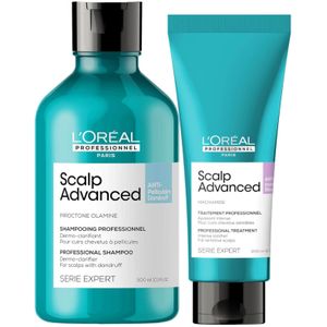L'Oréal Professionnel Serié Expert Scalp Advanced Anti-Dandruff Shampoo and Hair Treatment Routine