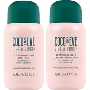 Coco & Eve Super Hydrating Shampoo and Conditioner Travel Bundle