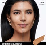 bareMinerals - BAREPRO® 24HR Wear Skin-Perfecting Matte Liquid Foundation - Medium Deep - 30 ml - SPF 20