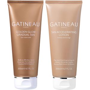 Gatineau - Golden Glow - Geleidelijke Tan - 200ml - Duo Set - Natuurlijke Bruining voor Gezicht en Lichaam