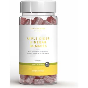 Suikervrije Gummies - Appelciderazijn - 60 Gummies