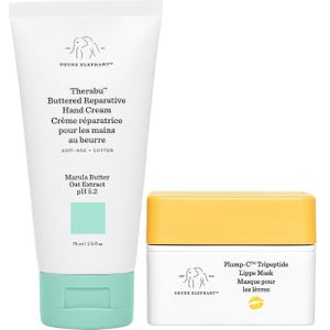 Drunk Elephant Plump - C Tripeptide Lippe Mask & Hand Cream Bundle