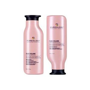 Pureology Pure Volume Shampoo and Conditioner Routine For Flat, Fine, Colour Treated Hair 266ml