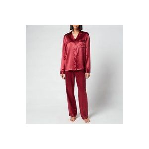 ESPA Silk Pyjamas - Claret Rose - M