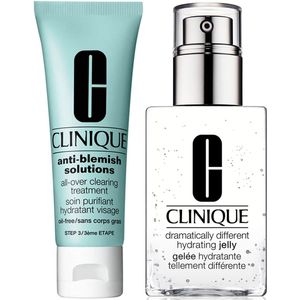 Clinique Clearing Treatment and Hydrating Jelly Bundle