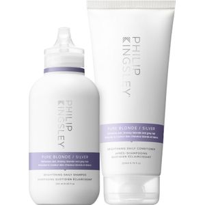 Philip Kingsley Pure Blonde/Silver Shampoo 250ml and Conditioner 200ml Duo
