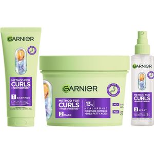 Garnier Method For Curls 3-Step Routine Bundle