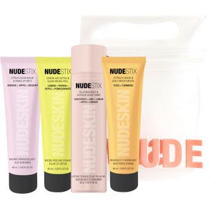 NUDESTIX Nudeskin 4-Step: Citrus Renew Set for Makeup