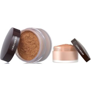 Laura Mercier Translucent Loose Setting Powder Home & Away Duo (Various Shades) - Medium Deep
