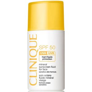 Clinique Mineral Zonnebrandfluid voor Gezicht SPF50 30 ml