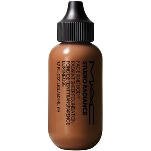 MAC Studio Face en Body Radiant Sheer Foundation 50 ml - Verschillende Tinten - N6