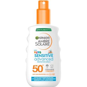 Garnier Ambre Solaire Kids' SPF 50+ Sensitive Advanced Sun Spray 150ml