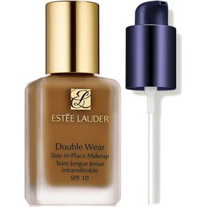 Estee Luader Double Wear Stay-in-Place Makeup With Makeup Pump Bundle (Various Shades) - 6N2 Truffle