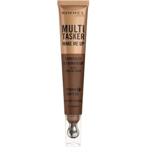 Rimmel Multi-Tasker Wake Me Up Foundation en Concealer 20 ml (Verschillende Tinten) - 120 Tiramisu