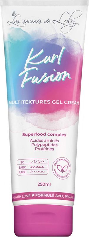 Les Secrets de Loly - Kurl Fusion - Styling Gel Cream - 250 ml