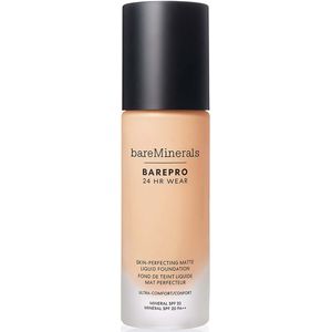 bareMinerals Barepro 24Hr Matte Comfort Liquid Foundation Mineral Spf20 30ml (various shades) - Fair 15 Neutral