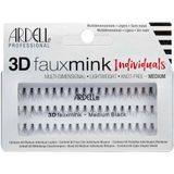 Ardell - Faux Mink 3D Individuals - Medium - Nepwimpers - Set van 60 plukjes