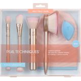 Real Techniques - Endless Summer Glow - Borstelset - Vegan - 7 Stuks