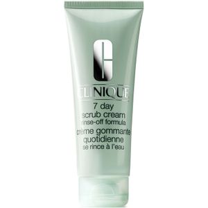 Clinique 7 Day Scrubcrème Afspoelbare Formule 100 ml