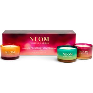 NEOM Winter Wellbeing Candle Trio
