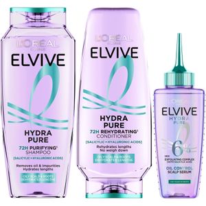 L'Oréal Paris - Elvive Hydra Pure - Exfoliërend Pre-Shampoo Serum - 102 ml