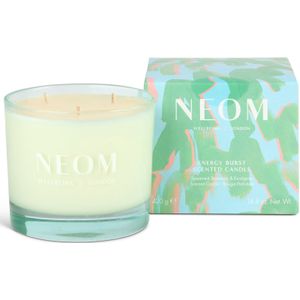 NEOM Wellbeing Energy Burst 3 Wick Candle 420g