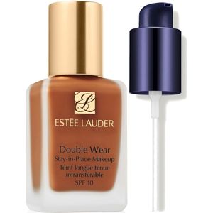 Estee Luader Double Wear Stay-in-Place Makeup With Makeup Pump Bundle (Various Shades) - 4N3 Maple Sugar
