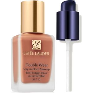Estee Luader Double Wear Stay-in-Place Makeup With Makeup Pump Bundle (Various Shades) - 1N1 Ivory Nude