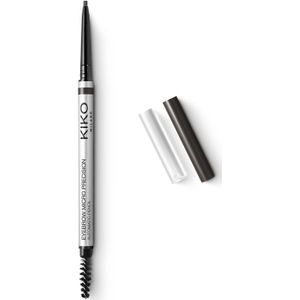 KIKO Milano - Micro Precision Eyebrow Pencil - Wenkbrauw Make-up - Crèmig - Spoolie